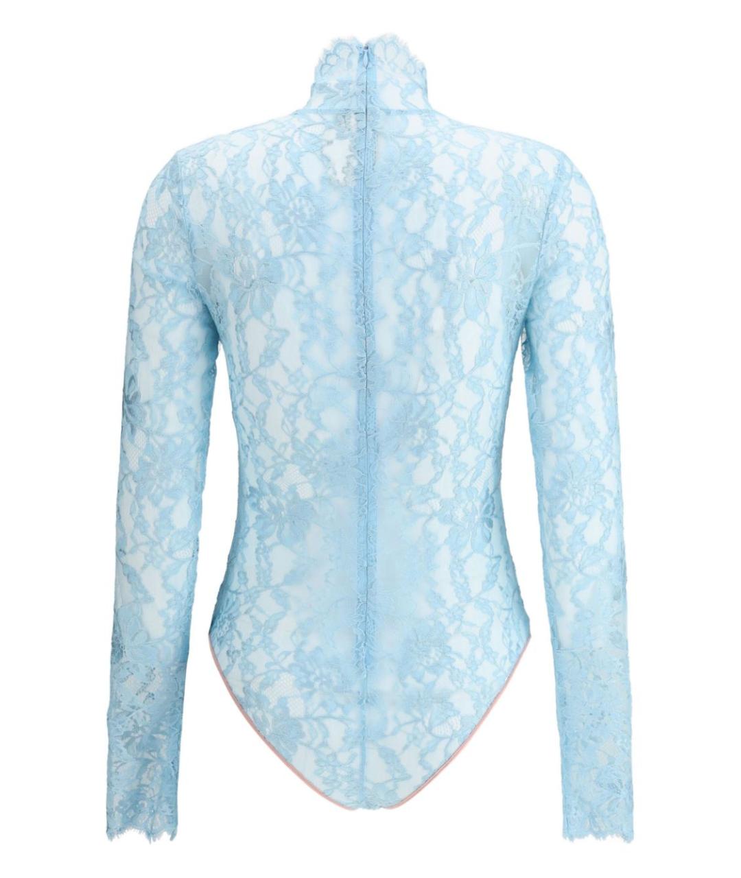 VALENTINO Синее полиамидовое боди, фото 3