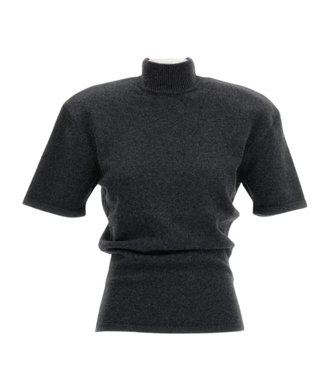 JACQUEMUS Серый кашемировый джемпер / свитер, фото 1