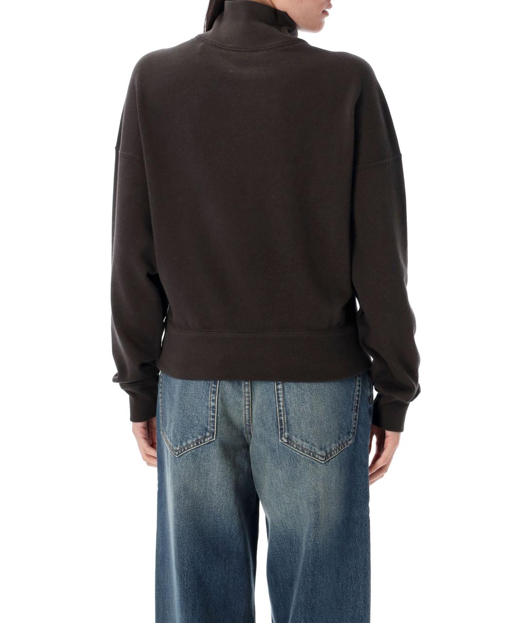 ISABEL MARANT Черный хлопковый джемпер / свитер, фото 2