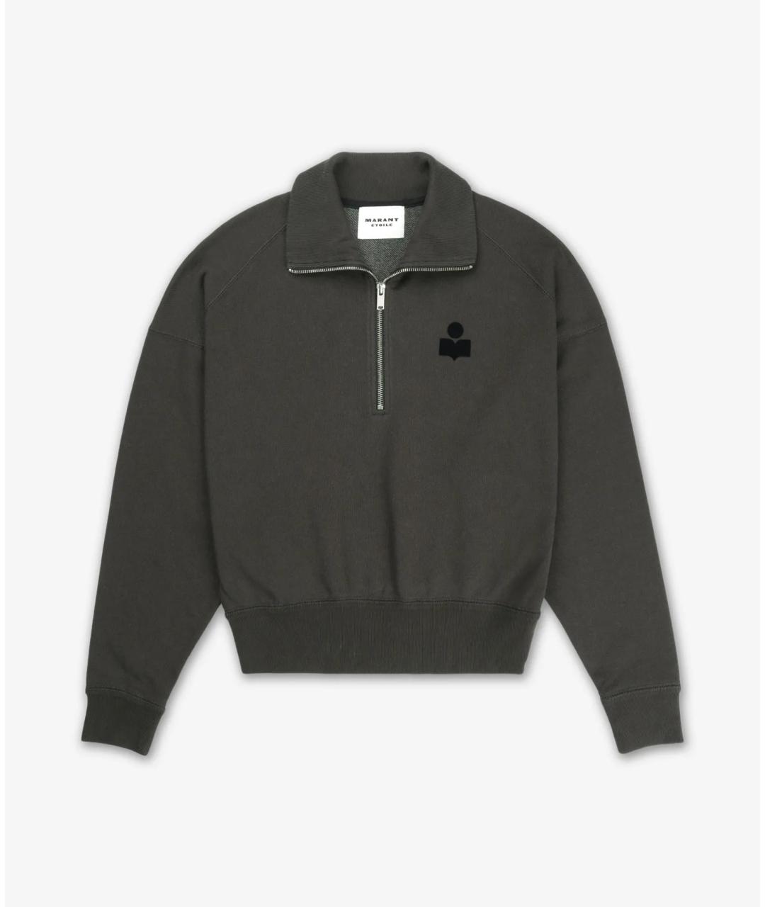 ISABEL MARANT Черный хлопковый джемпер / свитер, фото 1