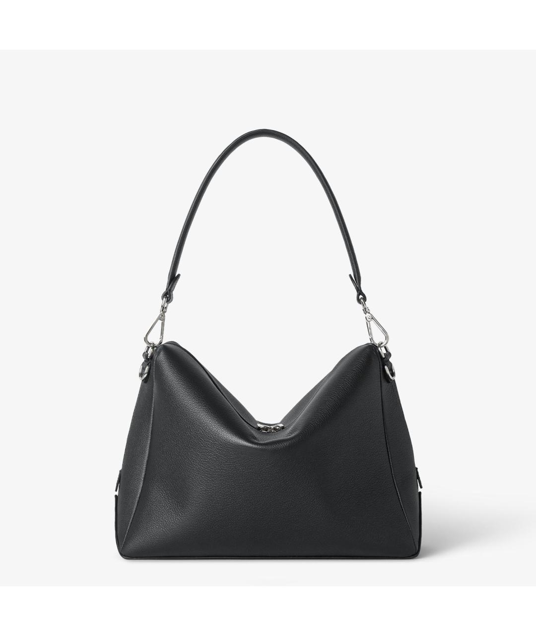 FENDI Черная кожаная сумка на плечо, фото 5