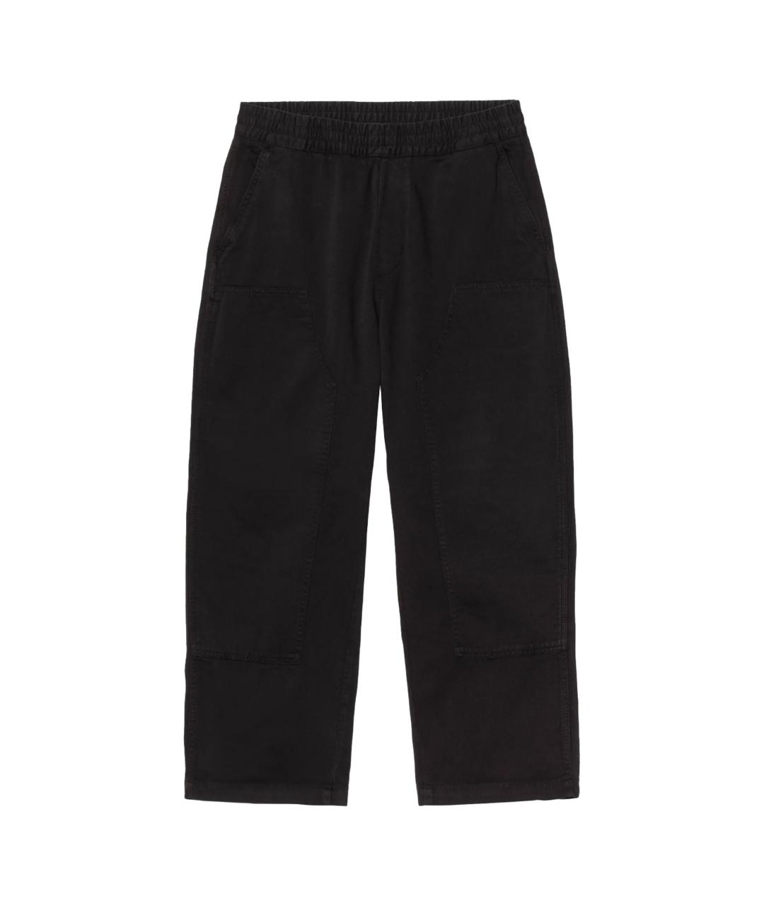 CARHARTT WIP Черные хлопковые повседневные брюки, фото 1