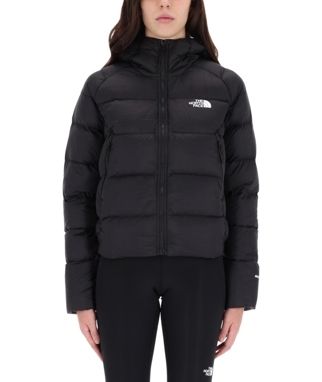 THE NORTH FACE Черный полиамидовый пуховик, фото 2