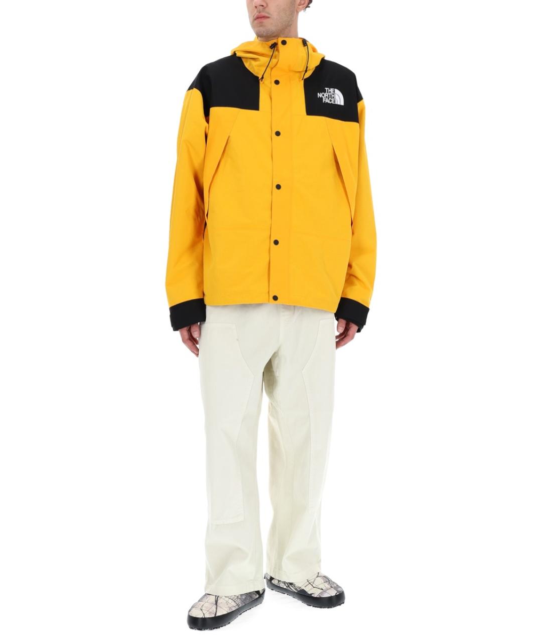 THE NORTH FACE Желтая полиэстеровая куртка, фото 3