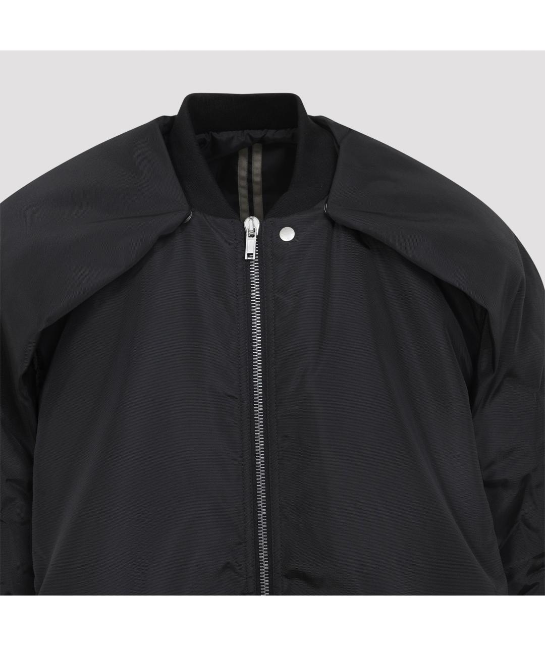 RICK OWENS DRKSHDW Черная полиамидовая куртка, фото 5