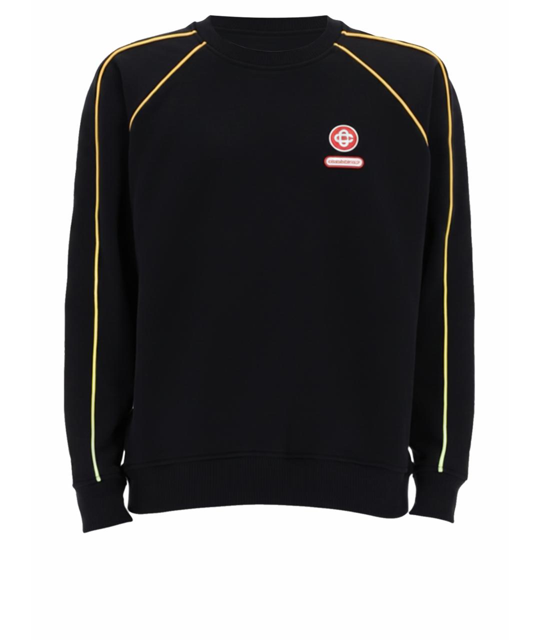 CASABLANCA Черный хлопковый джемпер / свитер, фото 1