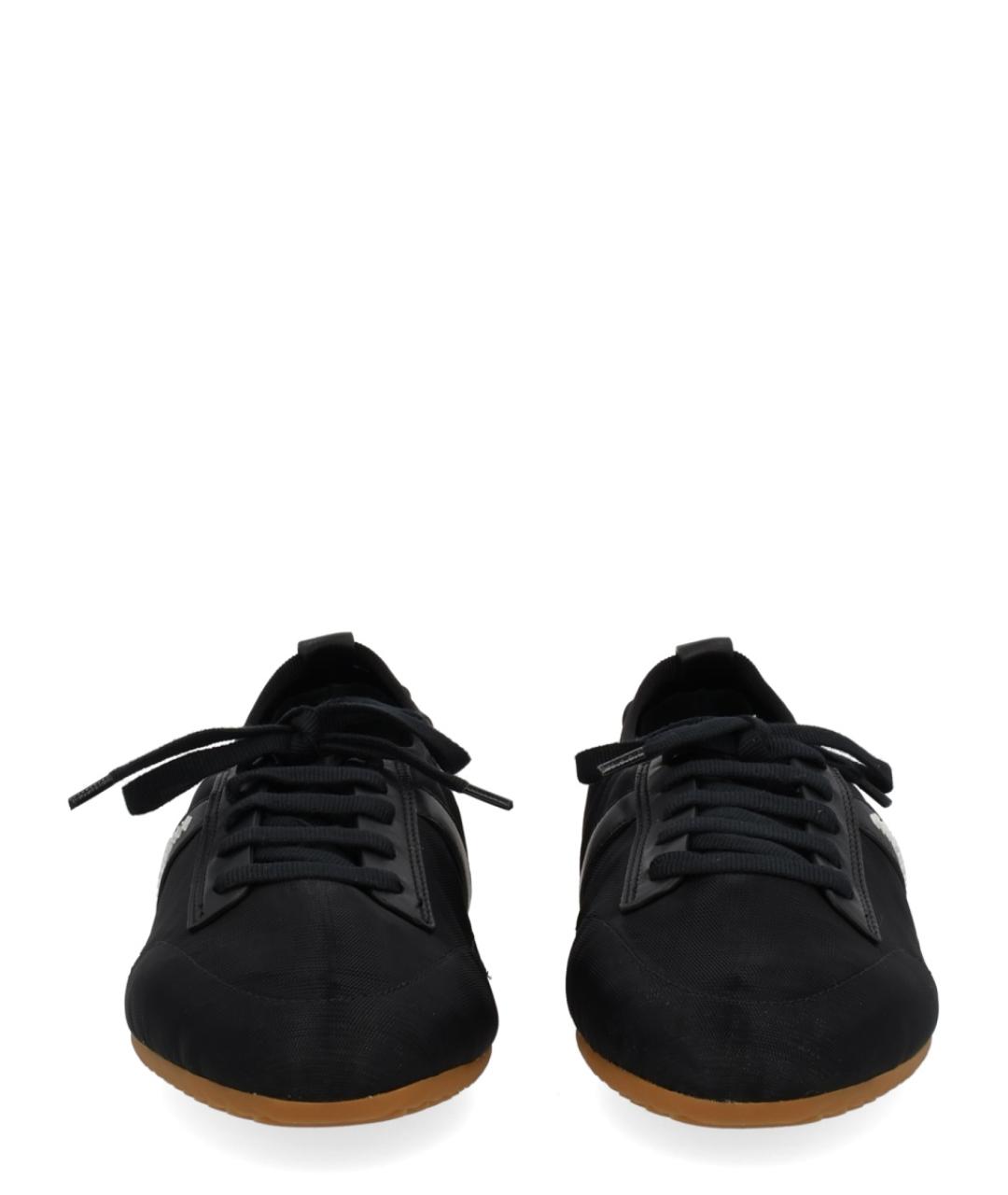 GIVENCHY Черные кожаные кроссовки, фото 3