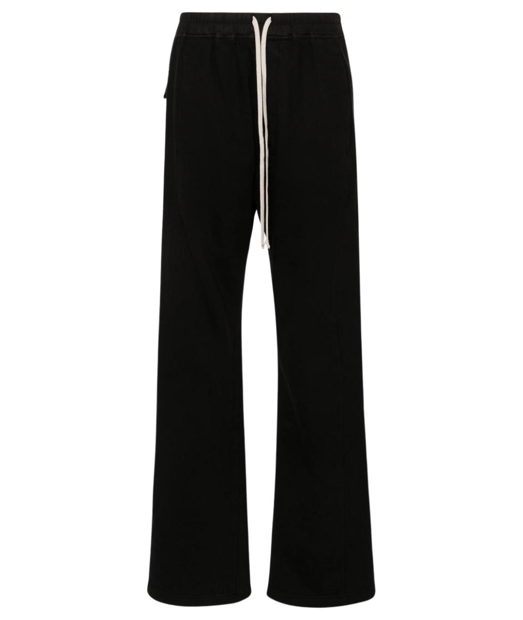 RICK OWENS DRKSHDW Черные хлопковые повседневные брюки, фото 1