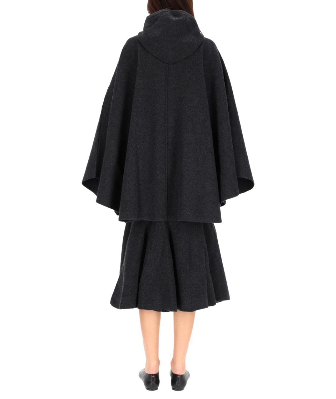 BOTTEGA VENETA Серое кашемировое пальто, фото 3