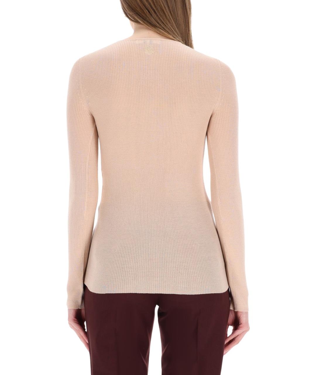 CHLOE Розовая шерстяная водолазка, фото 3