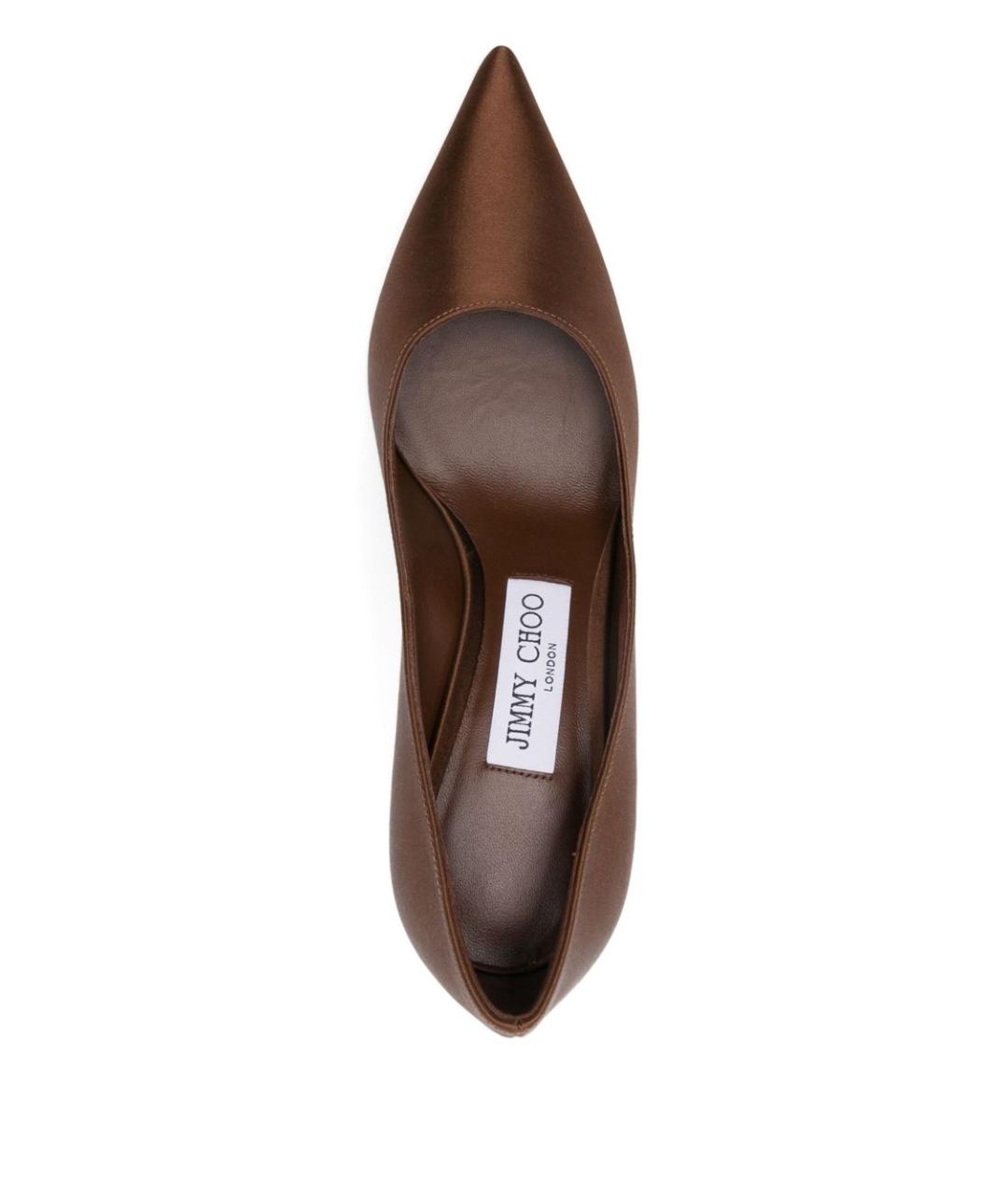 JIMMY CHOO Коричневые туфли, фото 4