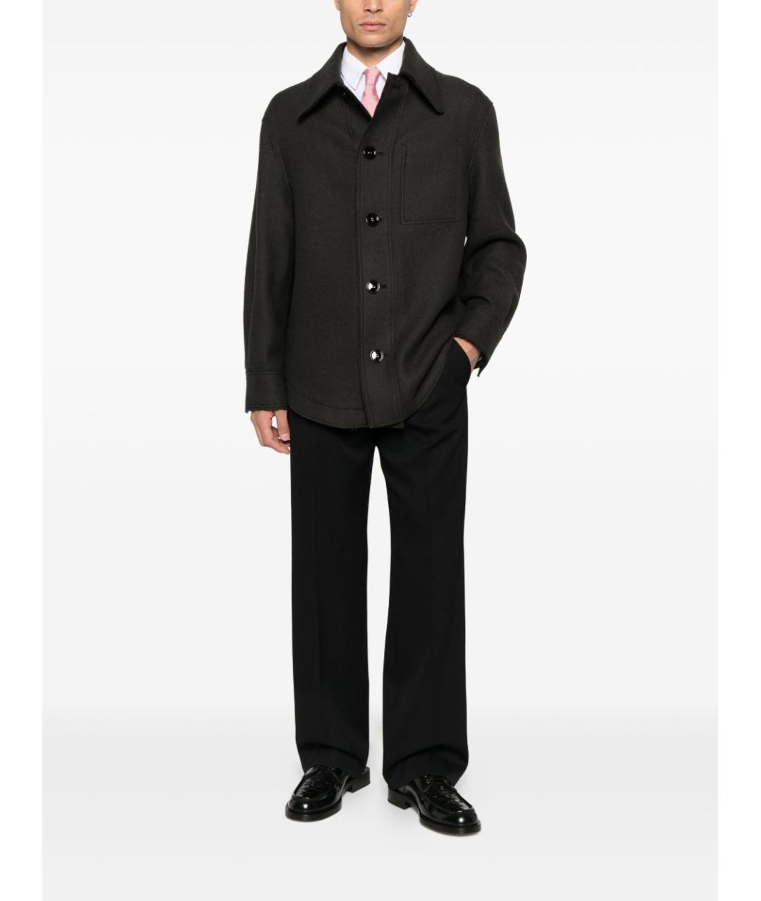 Ami Paris Серая шерстяная куртка, фото 3