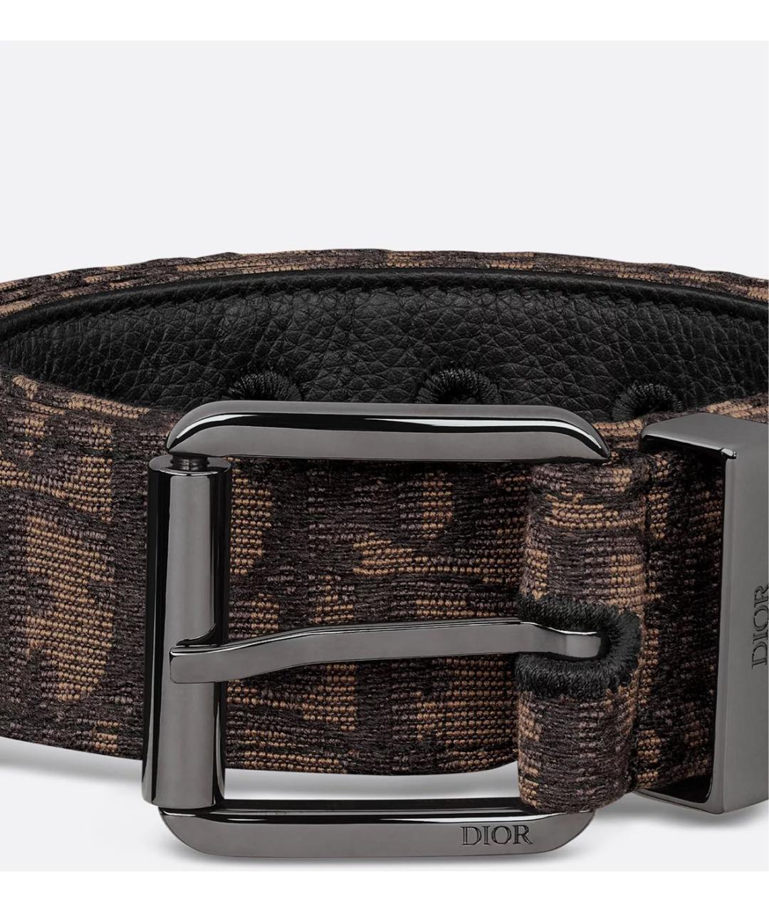 CHRISTIAN DIOR Коричневый ремень, фото 4