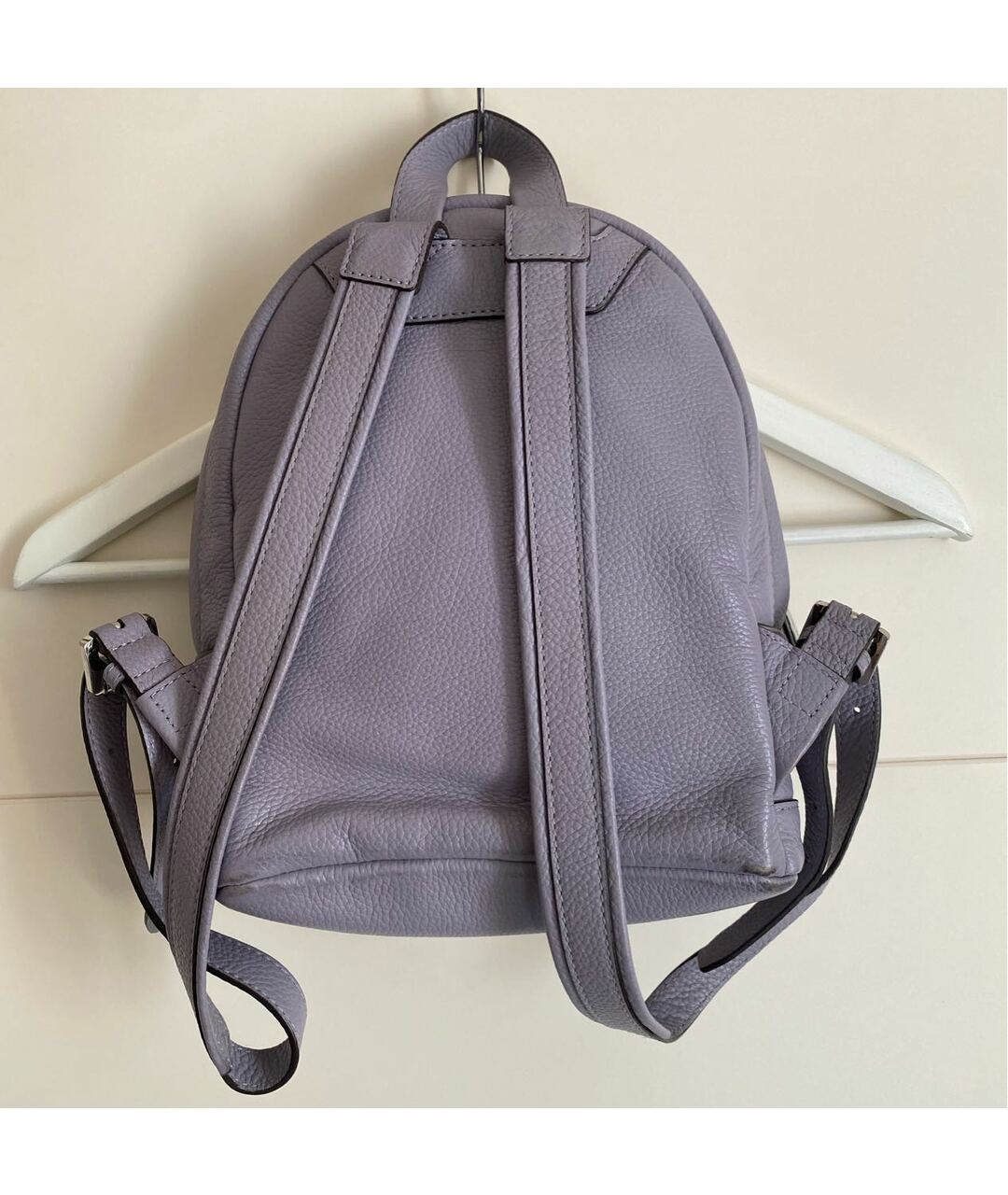 MICHAEL MICHAEL KORS Фиолетовый кожаный рюкзак, фото 3