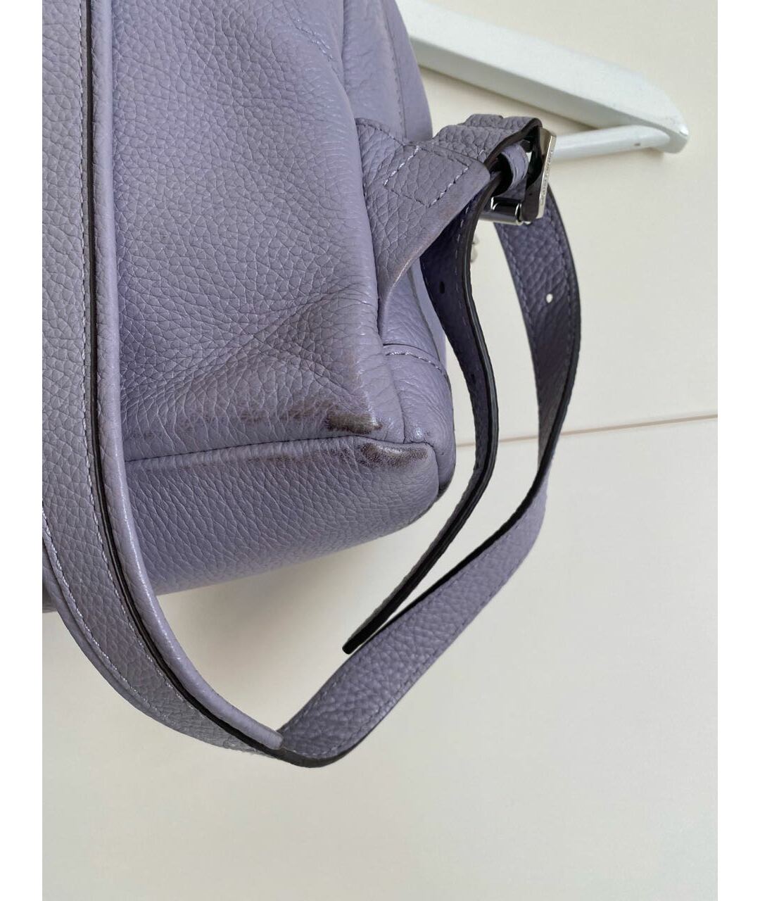 MICHAEL MICHAEL KORS Фиолетовый кожаный рюкзак, фото 4