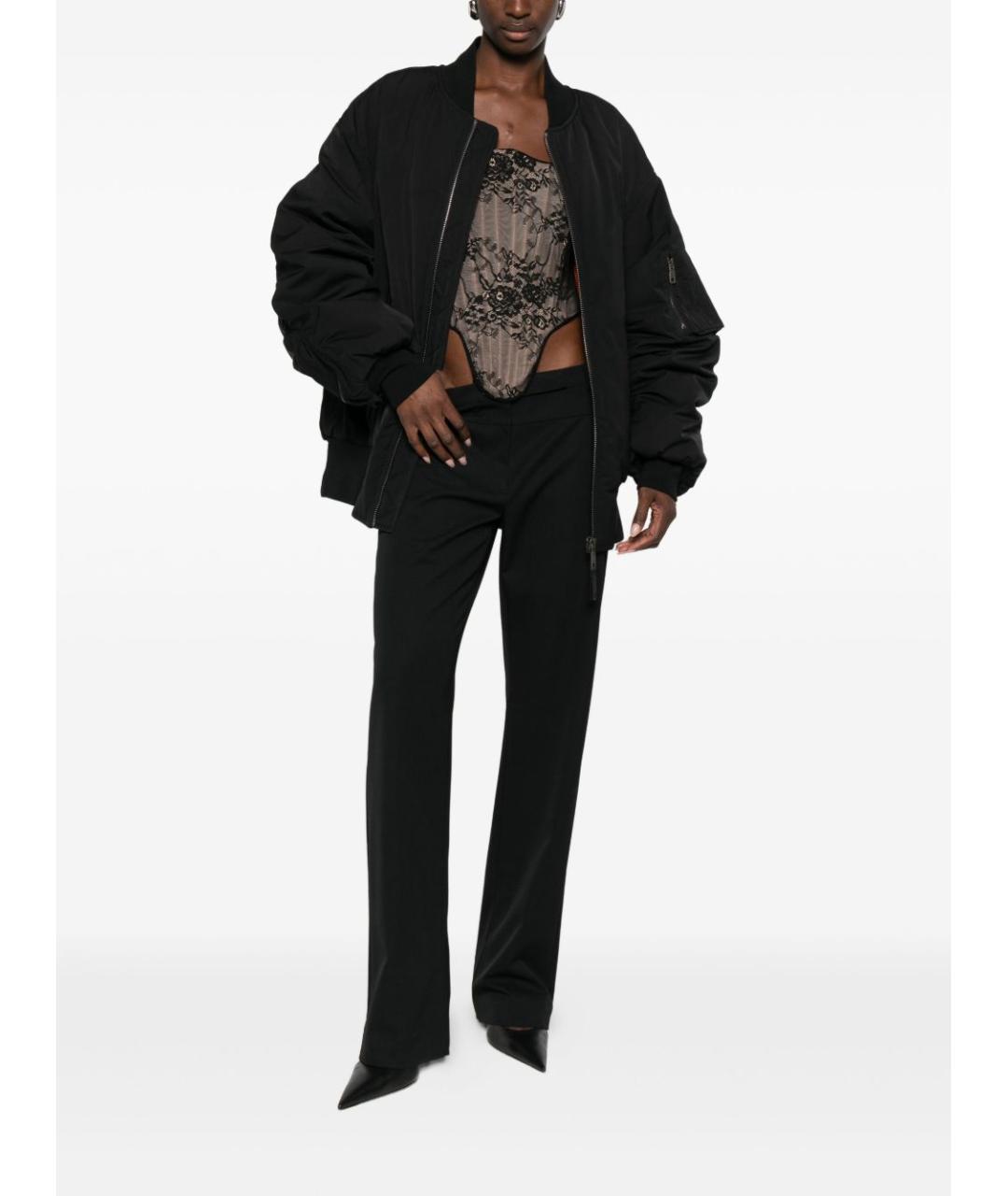 DOLCE&GABBANA Черная полиэстеровая куртка, фото 5