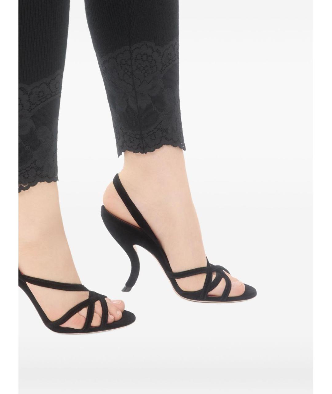 VALENTINO Черные босоножки, фото 2