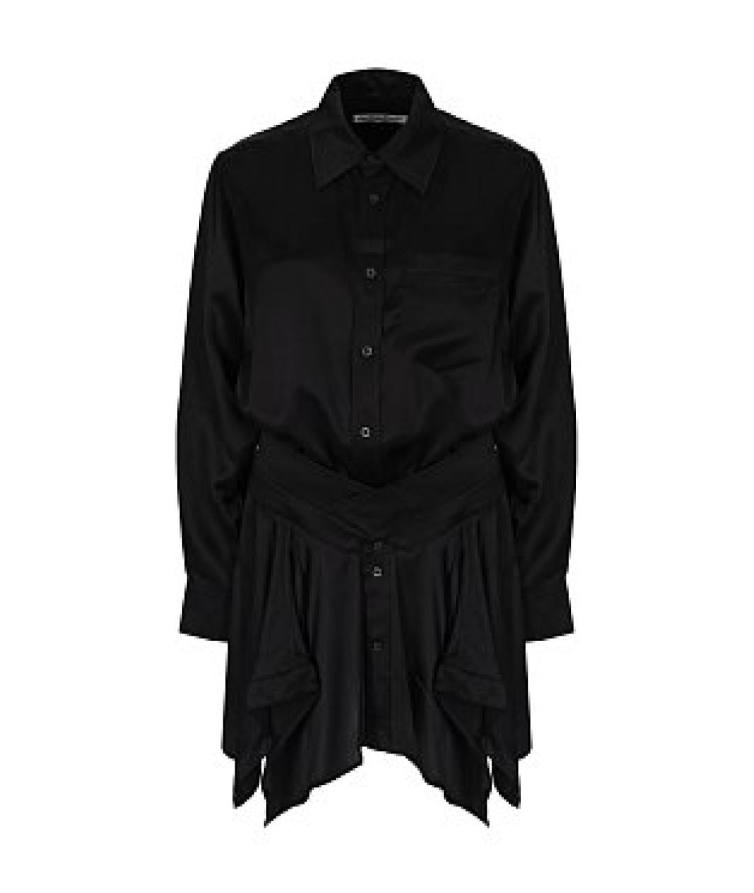 T BY ALEXANDER WANG Черное повседневное платье, фото 1