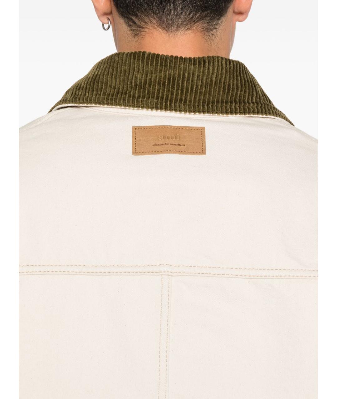 Ami Paris Бежевая куртка, фото 5