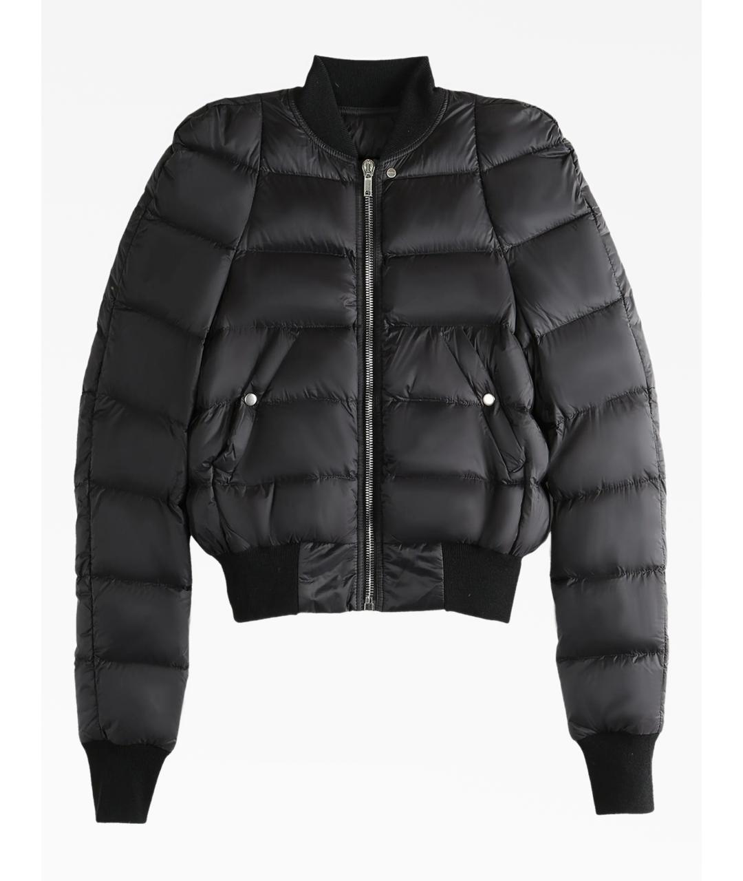 RICK OWENS Черная полиамидовая куртка, фото 1