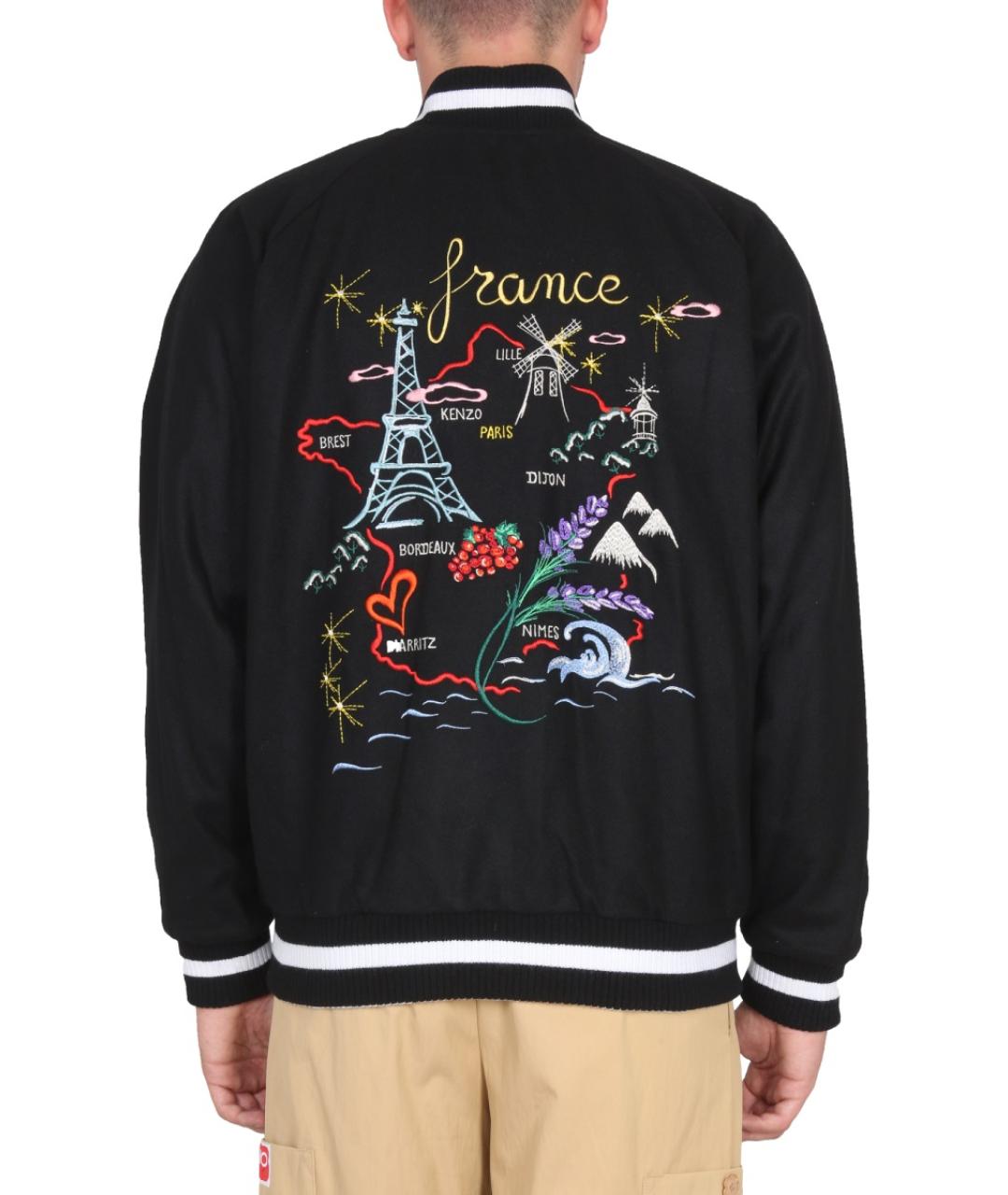 KENZO Мульти шерстяная куртка, фото 5