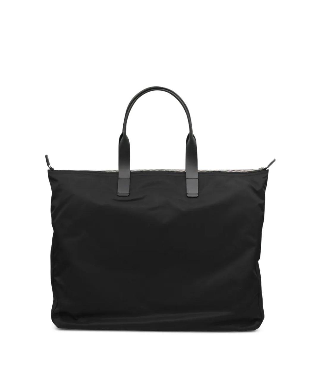 DOLCE&GABBANA Черная синтетическая сумка тоут, фото 3