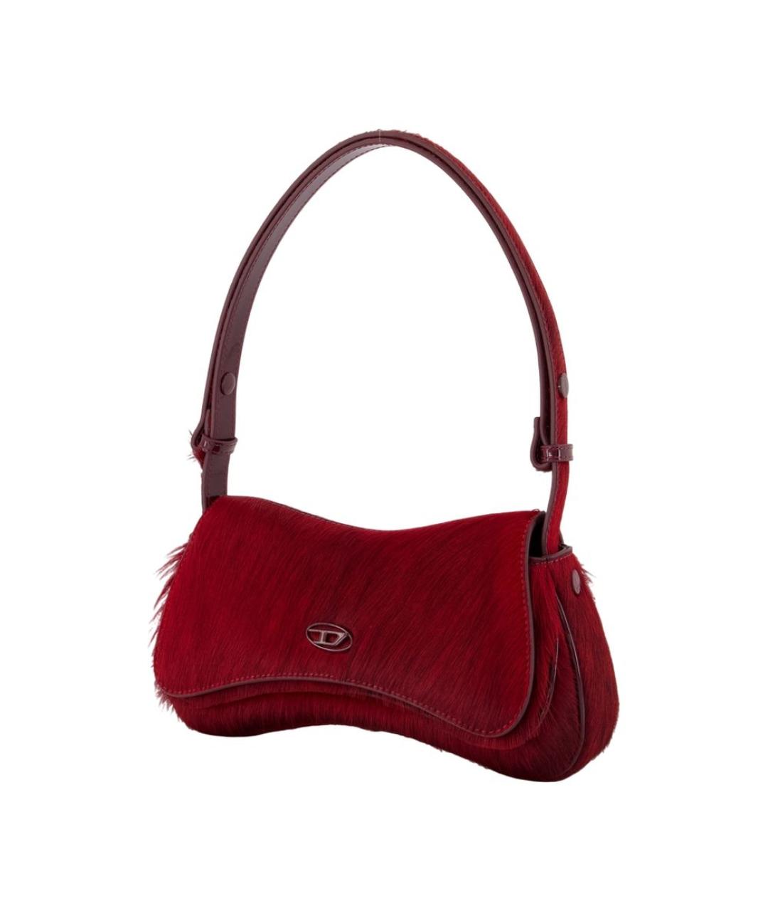 DIESEL Бордовая сумка через плечо, фото 2