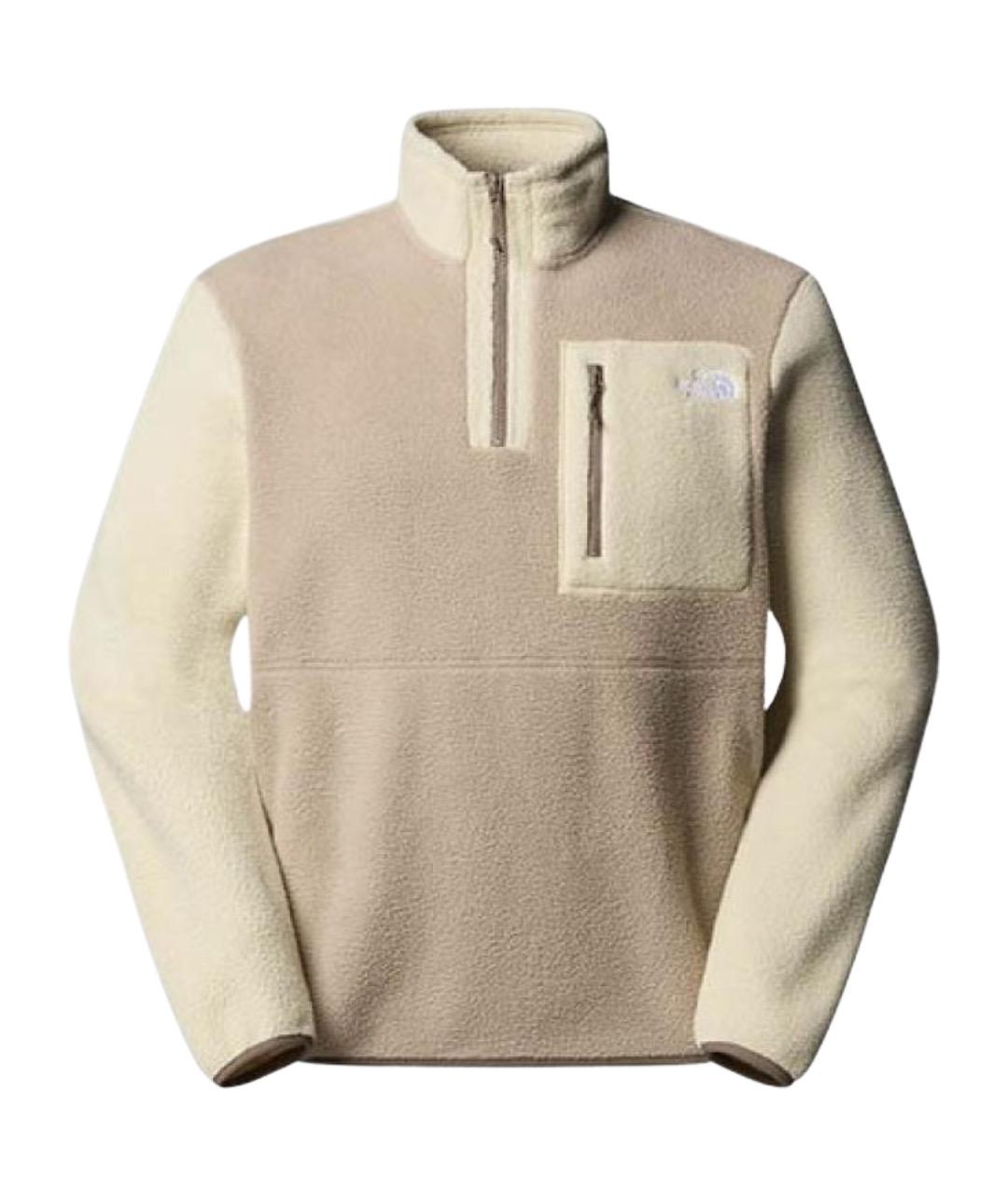 THE NORTH FACE Бежевая полиэстеровая спортивная куртка, фото 1