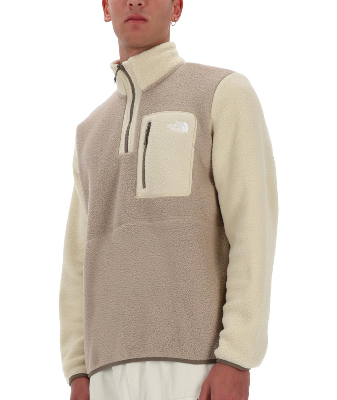 THE NORTH FACE Бежевая полиэстеровая спортивная куртка, фото 5