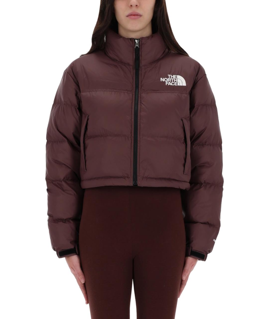 THE NORTH FACE Коричневая полиамидовая куртка, фото 2