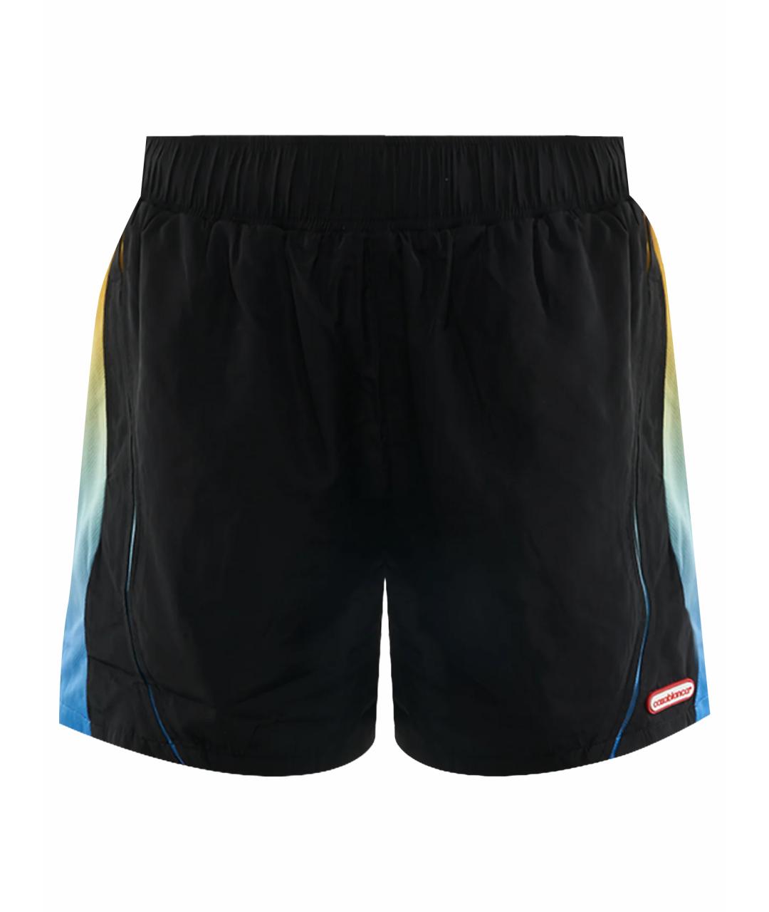 CASABLANCA Черные полиэстеровые шорты, фото 1