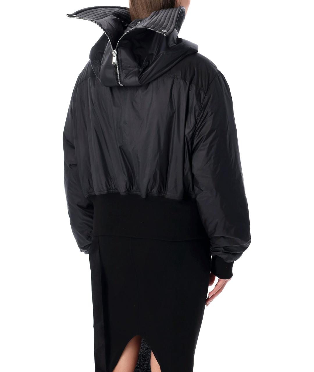 RICK OWENS DRKSHDW Черная полиамидовая куртка, фото 3