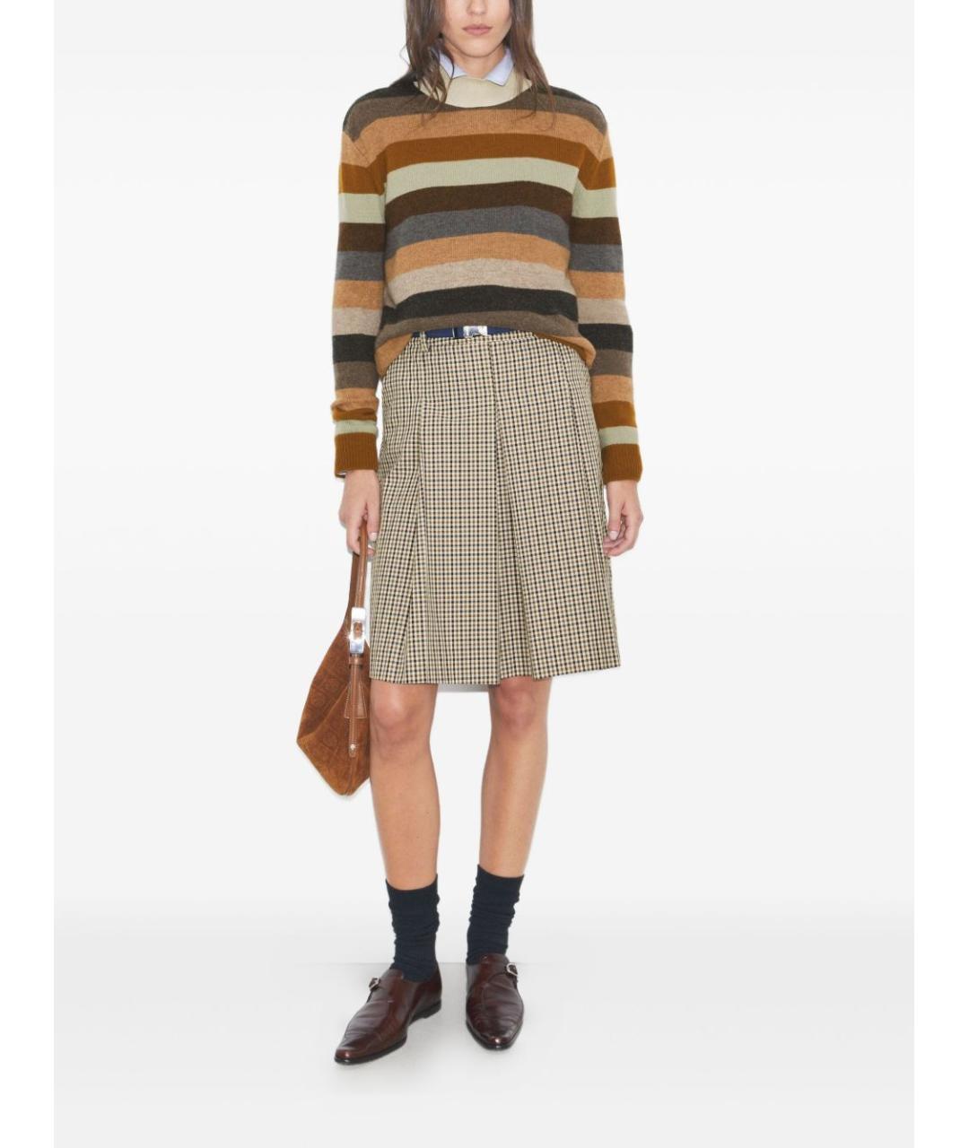 TORY BURCH Мульти шерстяной джемпер / свитер, фото 3