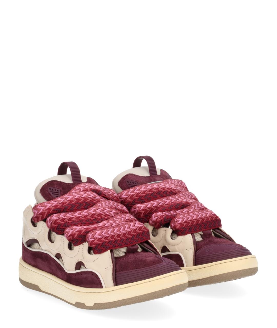 LANVIN Мульти кожаные кроссовки, фото 2