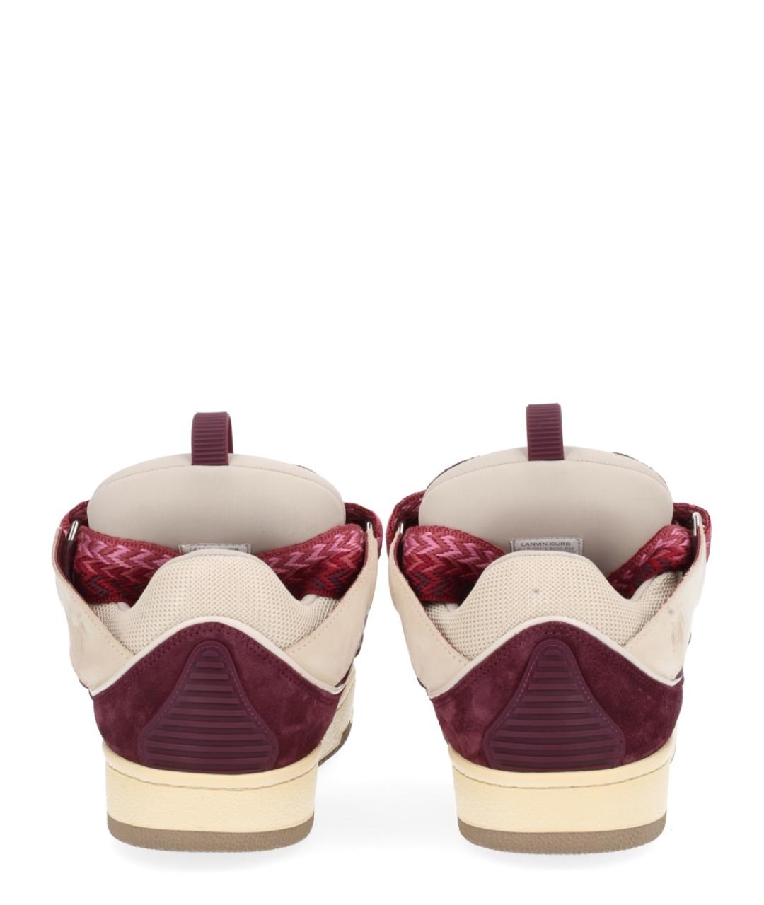 LANVIN Мульти кожаные кроссовки, фото 4