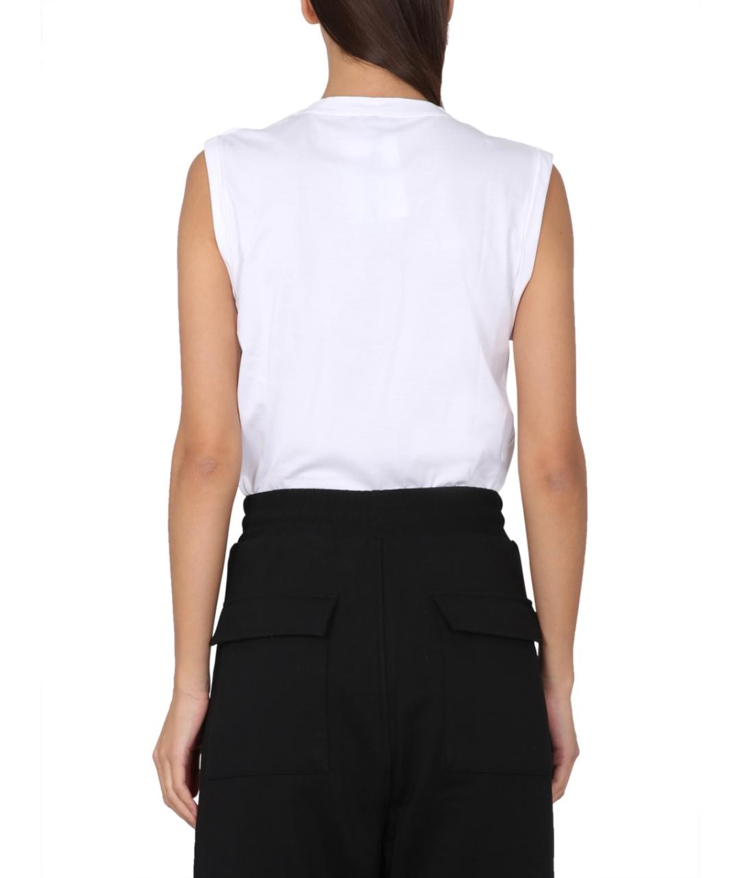 BALMAIN Белая хлопковая майка, фото 3