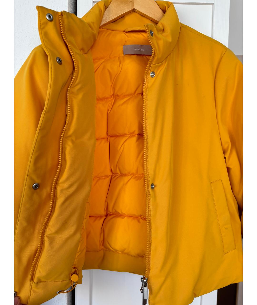 12 STOREEZ Желтая полиэстеровая куртка, фото 2