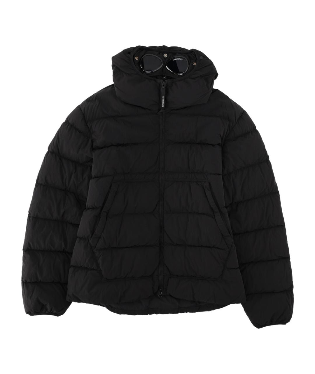 CP COMPANY Черная полиамидовая куртка, фото 1