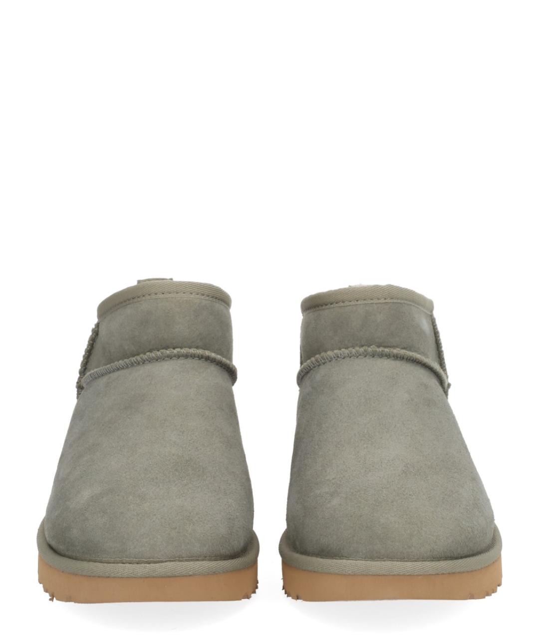 UGG AUSTRALIA Зеленые замшевые ботинки, фото 3