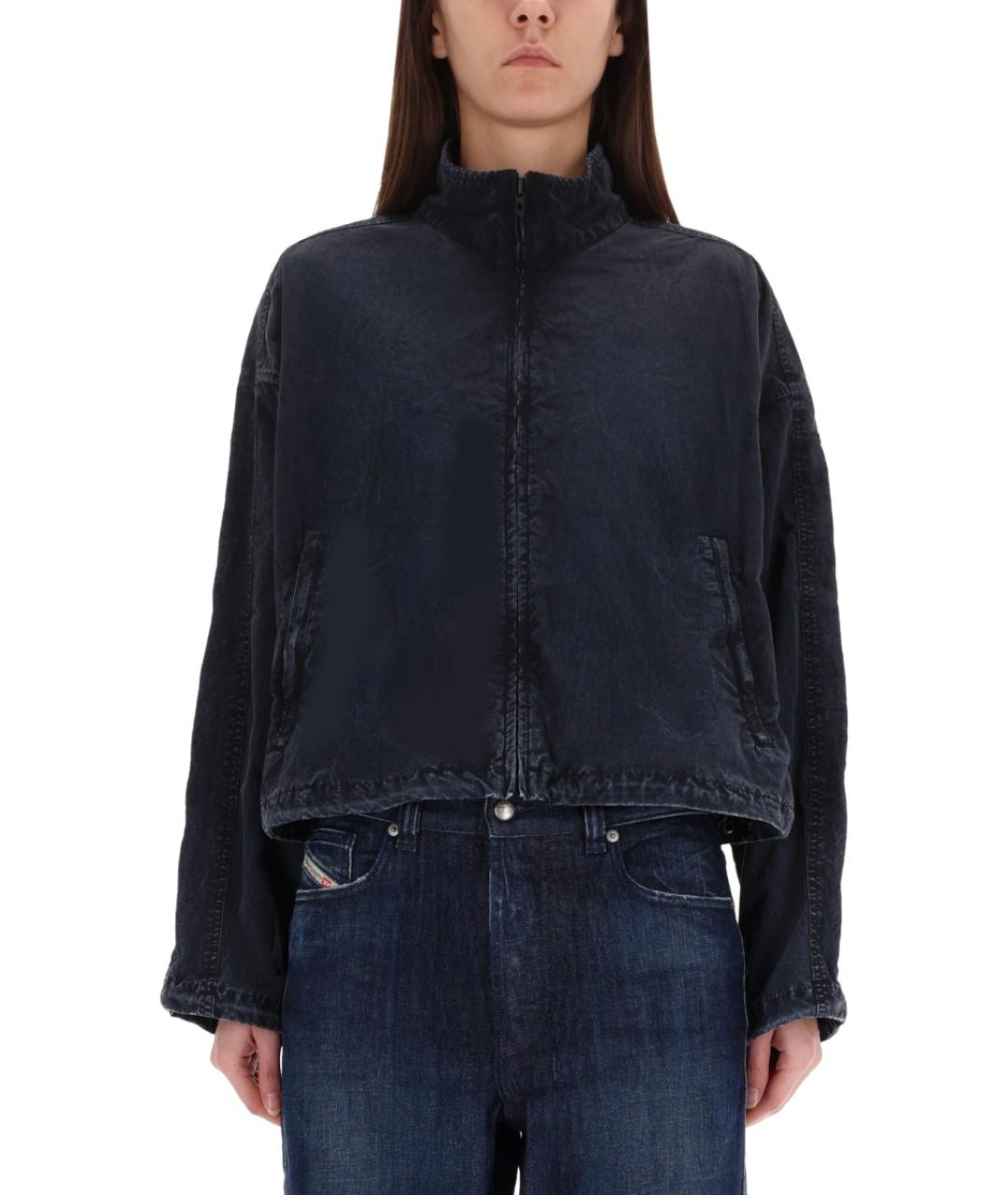 DIESEL Серая полиамидовая куртка, фото 2