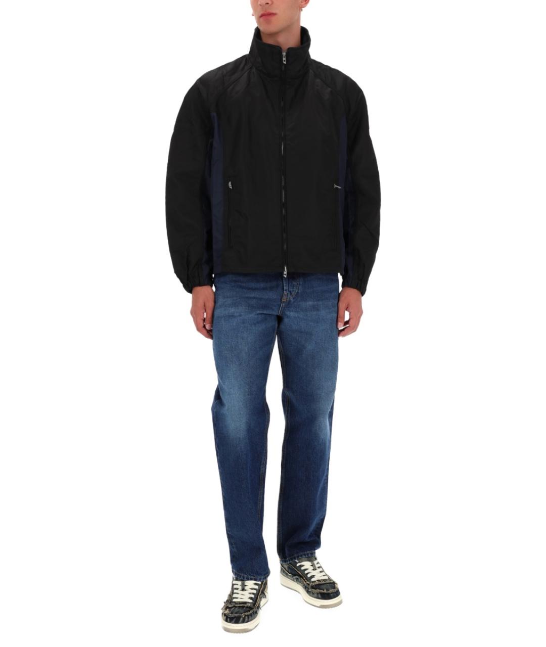 DIESEL Черная полиамидовая спортивная куртка, фото 3