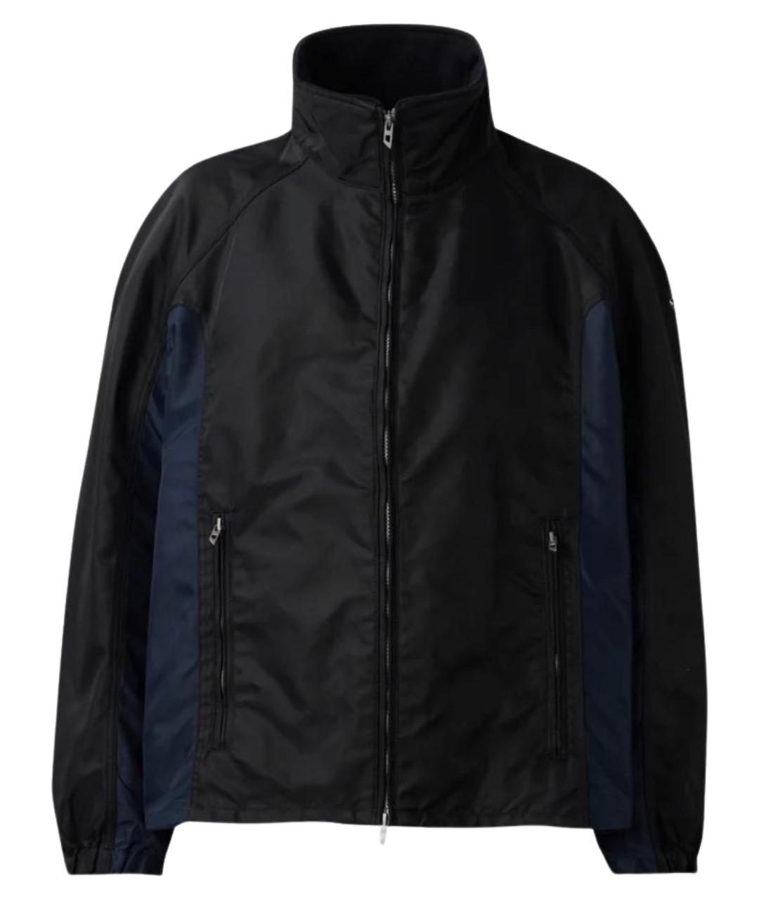 DIESEL Черная полиамидовая спортивная куртка, фото 1