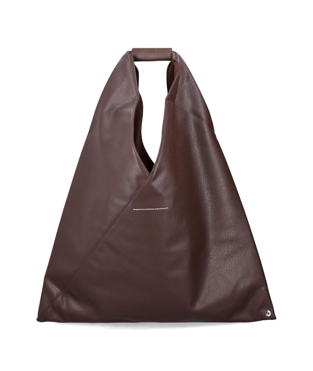 MM6 MAISON MARGIELA Коричневая сумка через плечо из искусственной кожи, фото 3