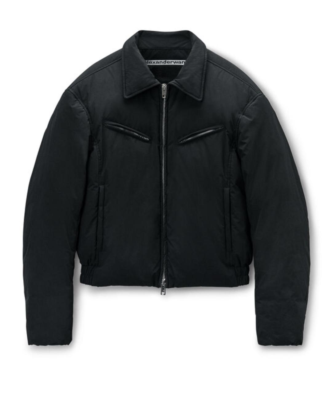 ALEXANDER WANG Черная полиамидовая куртка, фото 1