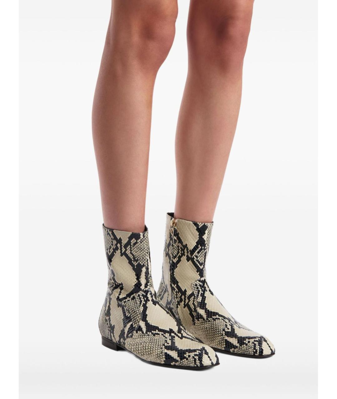 KHAITE Мульти кожаные ботинки, фото 3