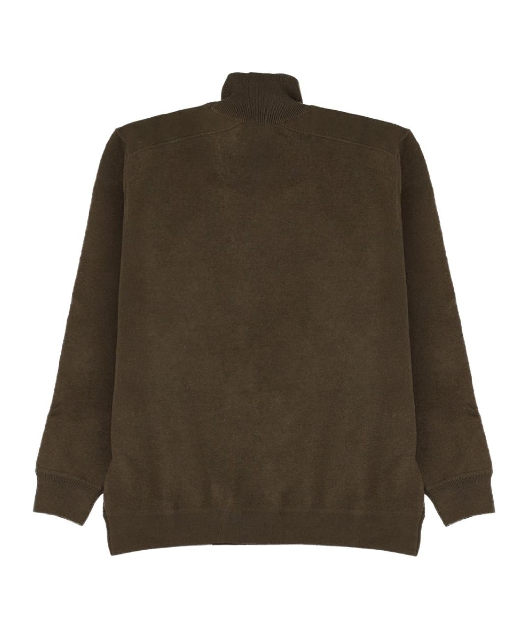 CP COMPANY Зеленый шерстяной джемпер / свитер, фото 2