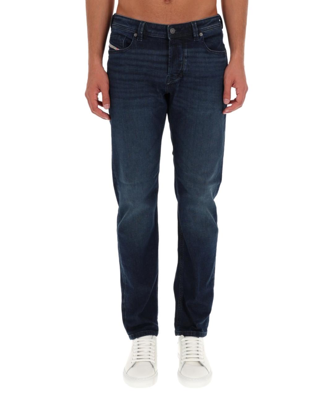 DIESEL Серые хлопковые джинсы скинни, фото 5