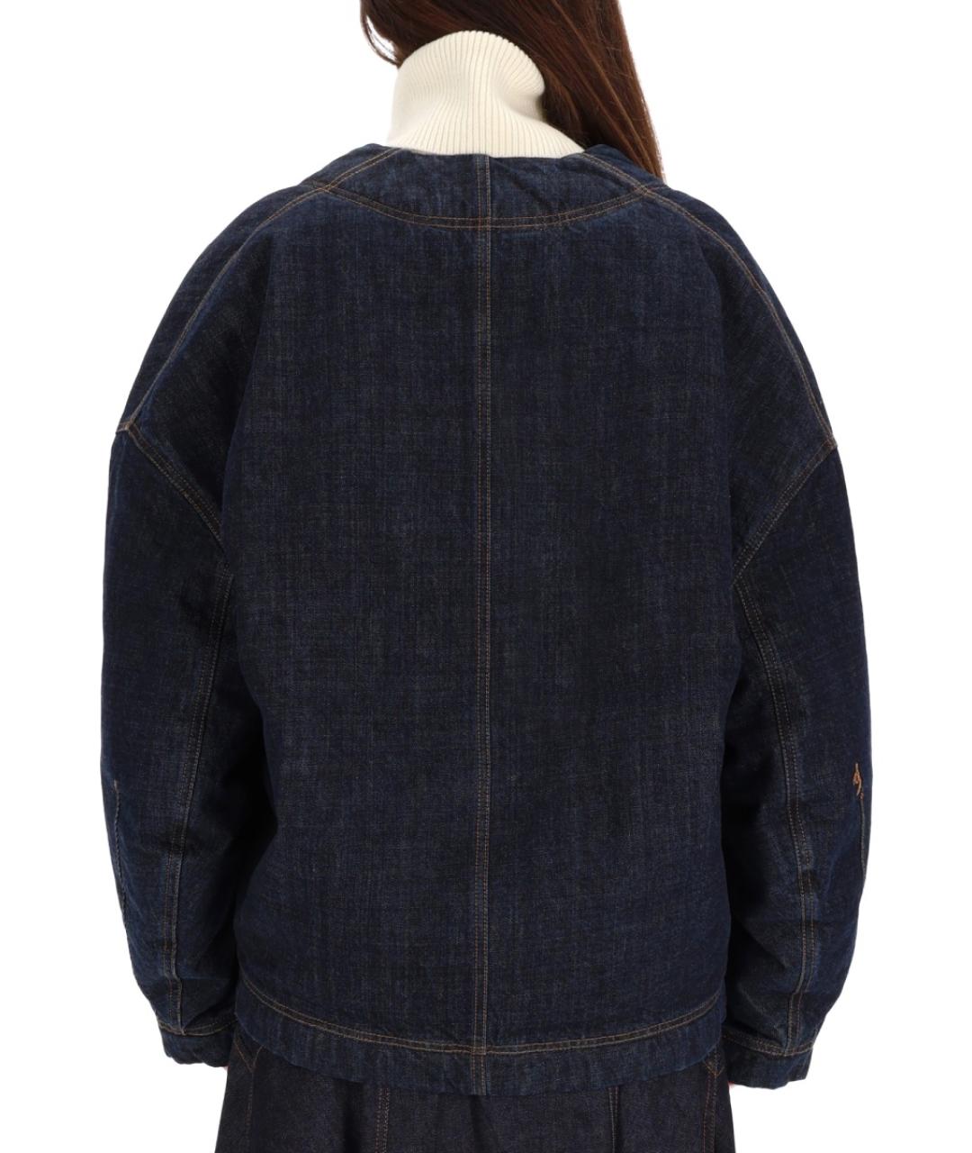 JACQUEMUS Синяя хлопковая куртка, фото 2