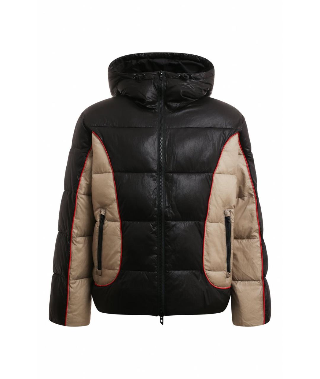 DIESEL Черная полиамидовая куртка, фото 1