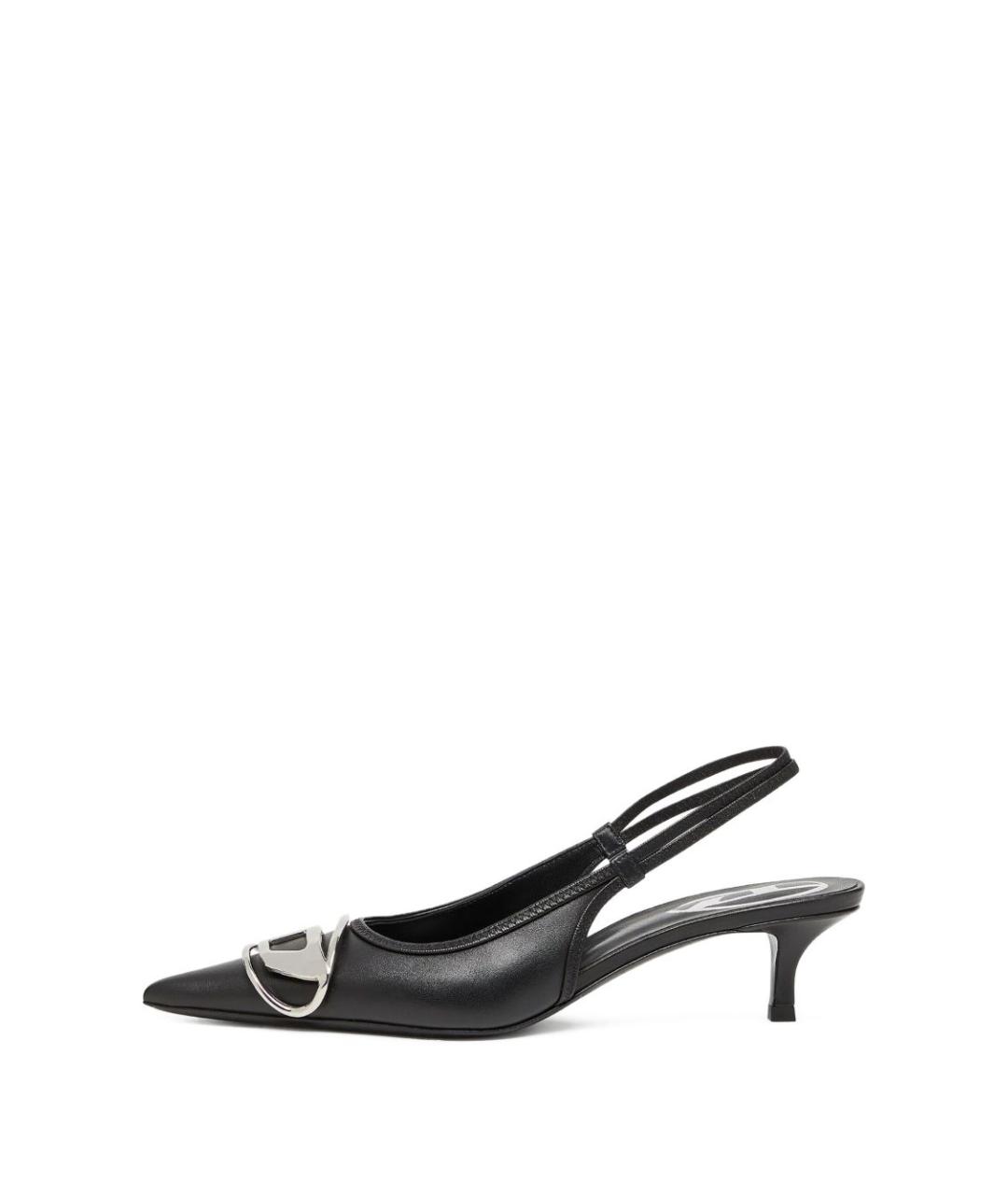 DIESEL Черные кожаные туфли, фото 3